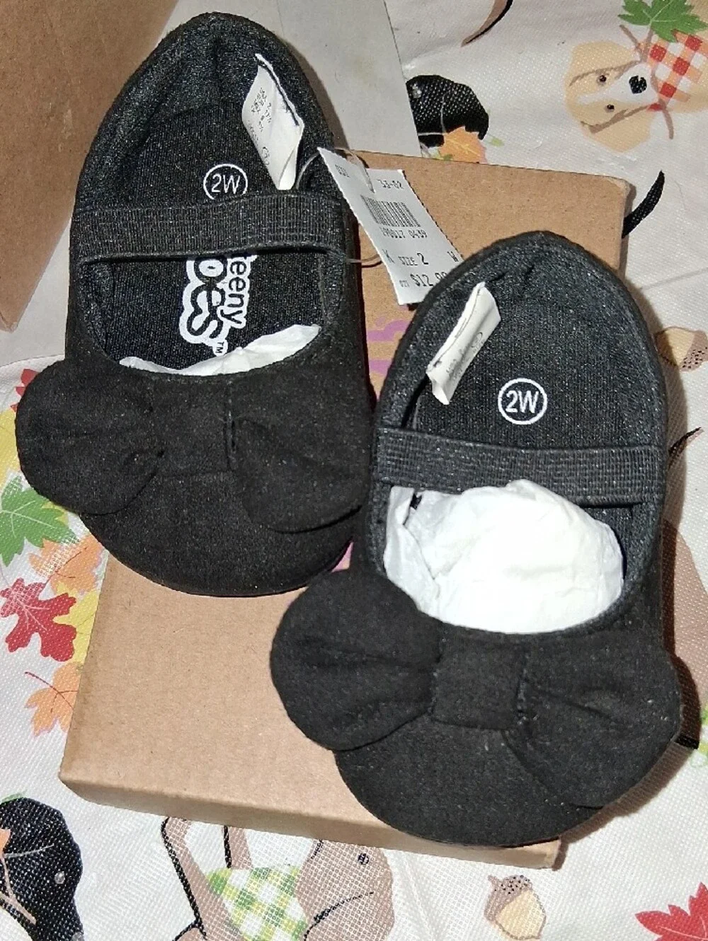 Kids Black Bow Mary Jane Shoes